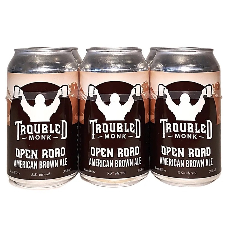 Troubled Monk Open Road Brown Ale